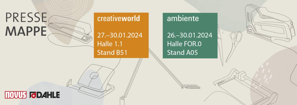 Ambiente & Creativeworld 2024: Pressemappe zum Download