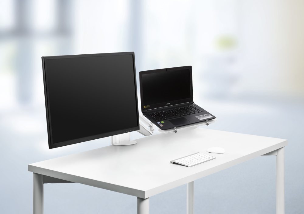 NOVUS Clu Notebook combination C, with table mount
