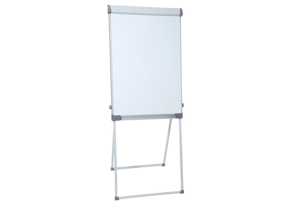 Folding Assemble Tripod Flip Chart Easel White Board Stand With Carry Bag  Black