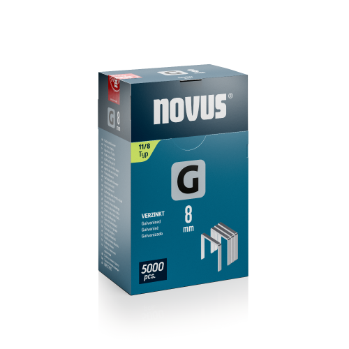 NOVUS flat wire staples G type 11