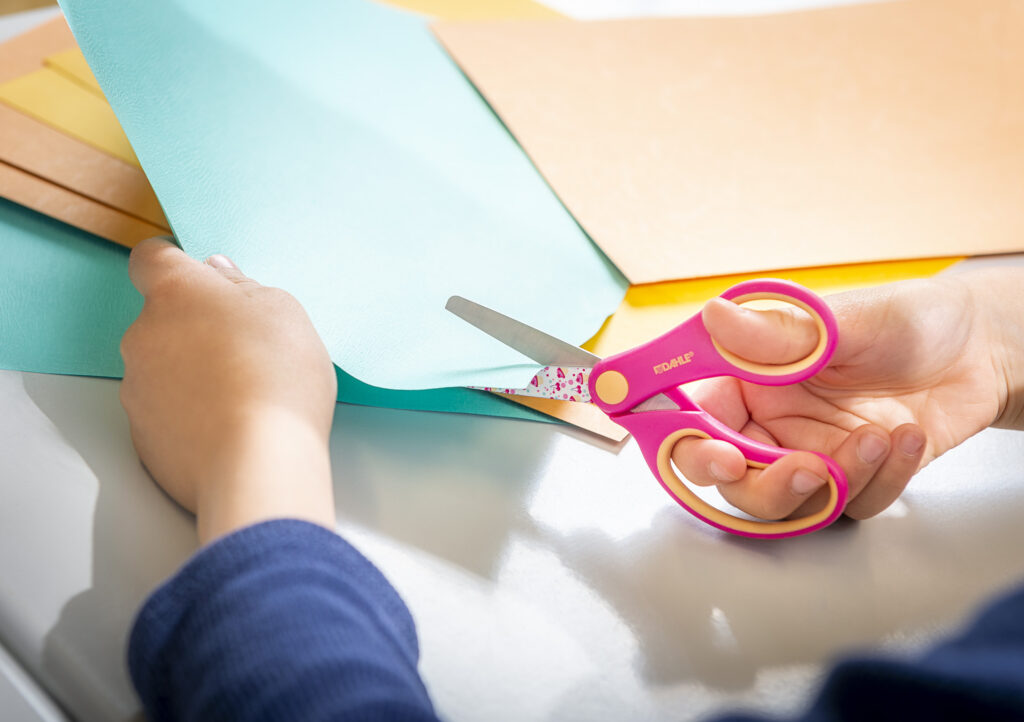 Using scissors safely: teaching children how to use scissors