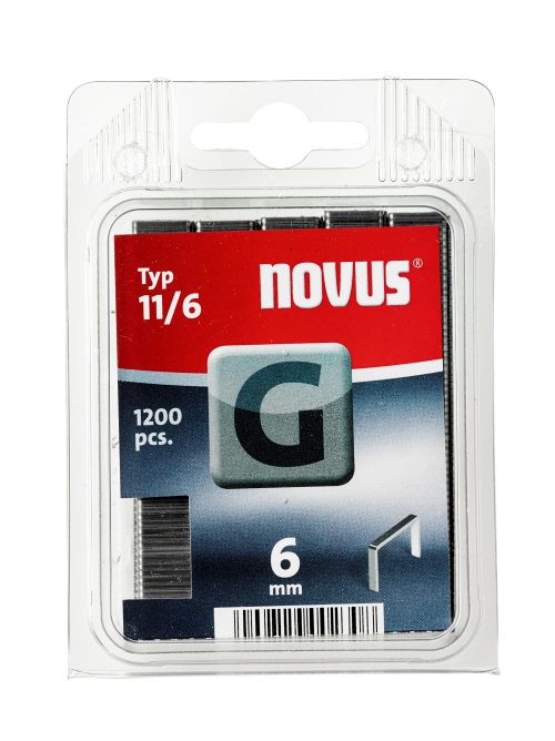 NOVUS flat wire staples G type 11