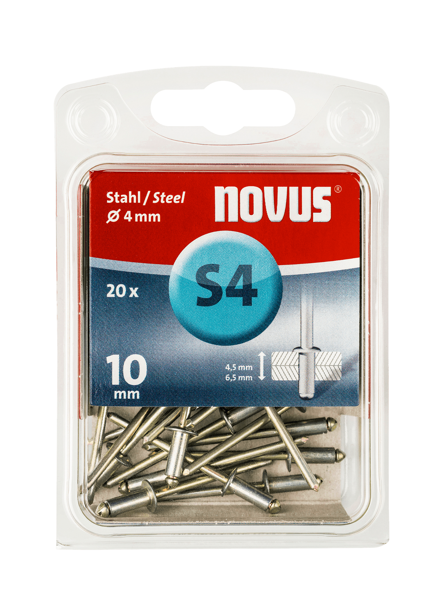 NOVUS steel blind rivet Type S4
