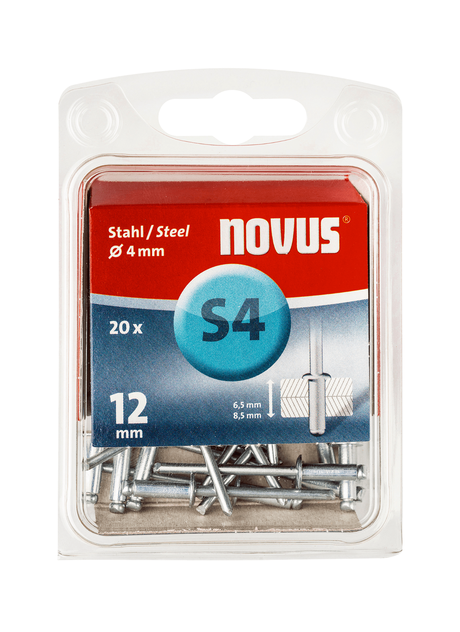 NOVUS steel blind rivet Type S4