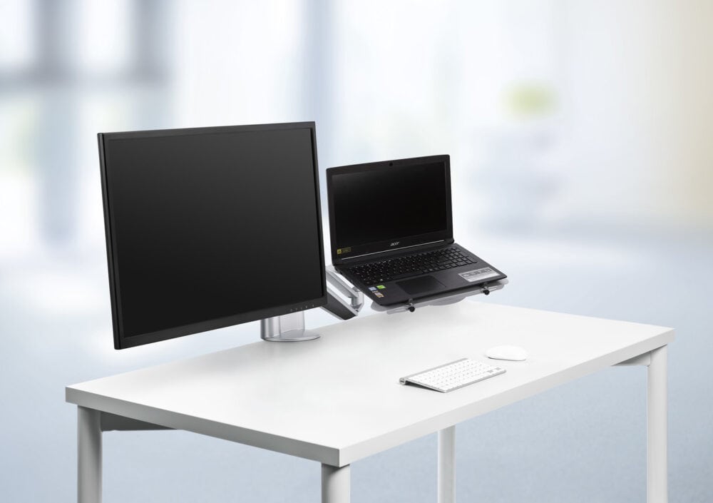 NOVUS Clu Notebook combination C, with table mount
