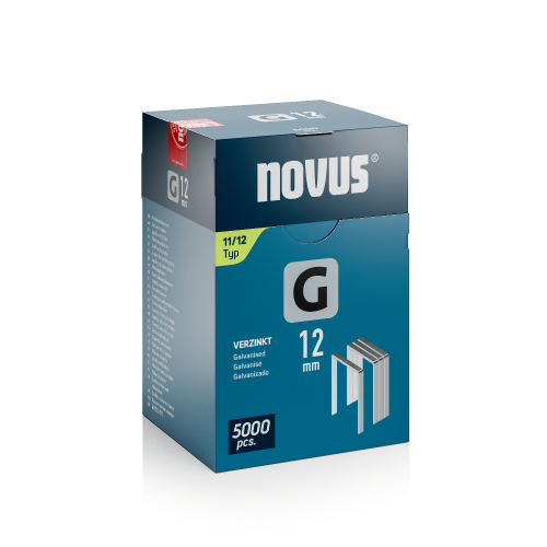 NOVUS Agrafe en fil plat G Type 11