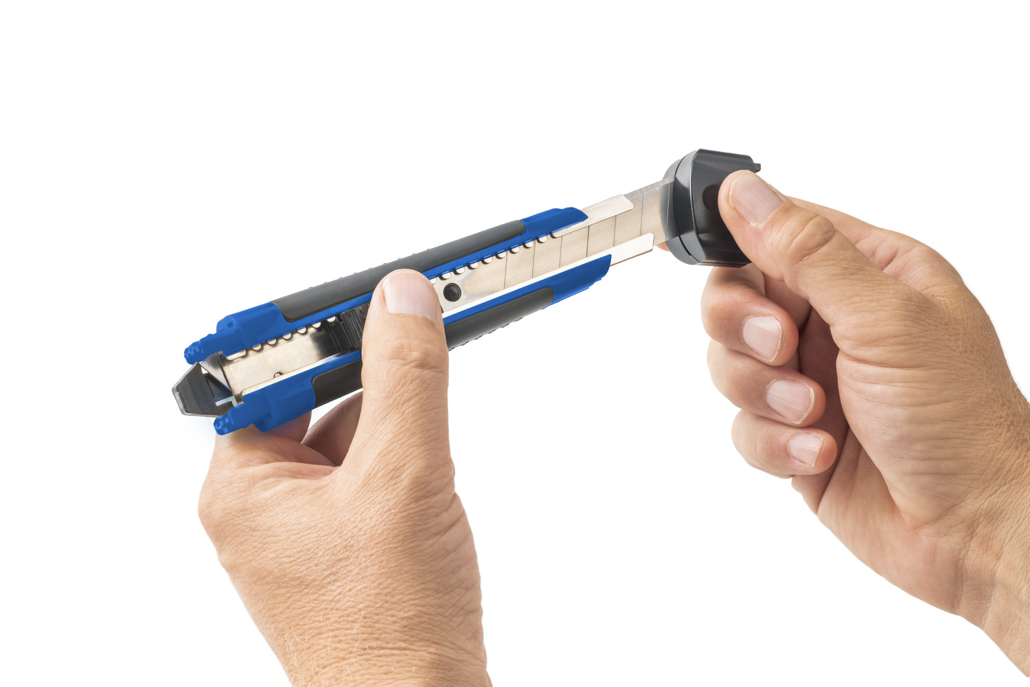 Práctica herramienta de corte para la cuchilla integrada en el mango