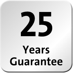 Novus offers a warranty of 25 years when handled in a proper manner.