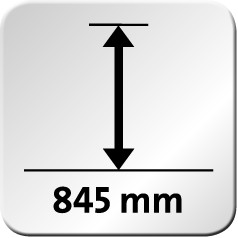El valor indica la altura de la columna en mm.