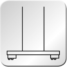 Fijación para sitema de carril compatible con varios sistemas estándar dentro de la industria del mueble de oficina